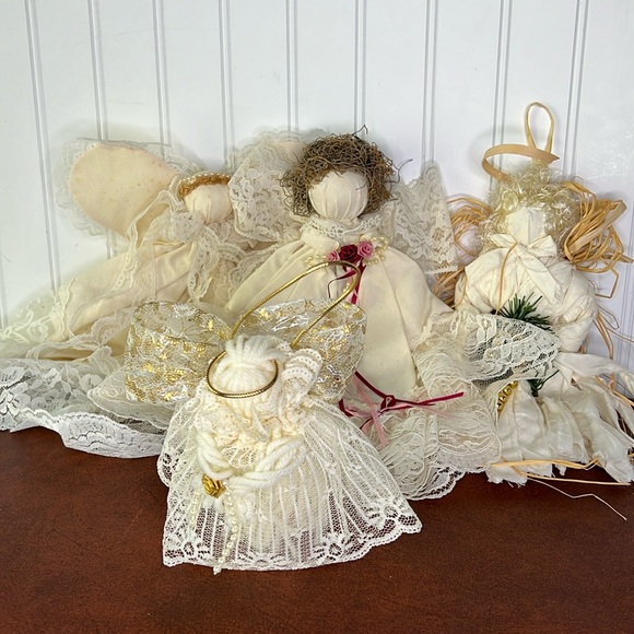 Four Homemade Angels - Picture 1 of 5